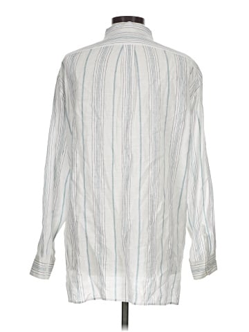 Lafayette 148 New York Long Sleeve Button-Down Shirt (view 2)