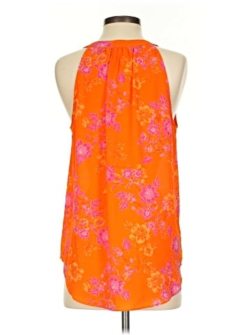 Rose + Olive Sleeveless Blouse (view 2)