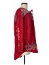 Johnny Was Floral Red Long Sleeve Blouse Size L - photo 4