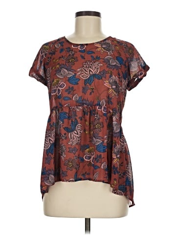 Xhilaration Short Sleeve Blouse (view 1)