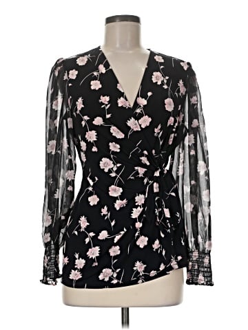Anne Klein Long Sleeve Blouse (view 1)