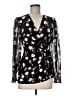 Anne Klein Black Long Sleeve Blouse Size M - photo 1