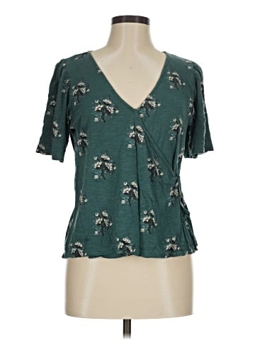 Lucky Brand Short Sleeve Blouse (view 1)