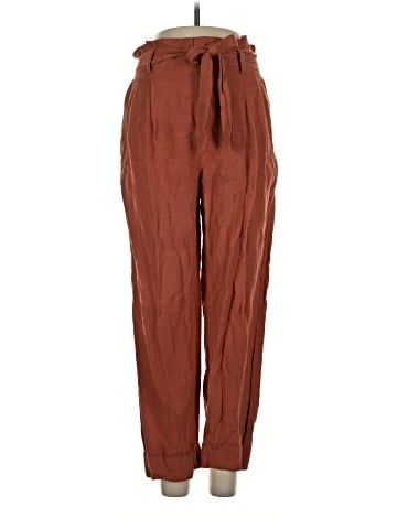Madewell Linen-Blend Paperbag Pants (view 1)