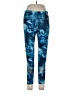Ideology Print Blue Active Pants Size L - photo 1