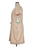 32 Degrees 100% Polyester Solid Tan Casual Dress Size XL - photo 5
