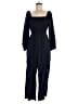 Madewell Polka Dots Blue Jumpsuit Size 8 - photo 1