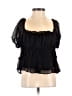ASTR The Label 100% Polyester Black Sleeveless Blouse Size S - photo 1