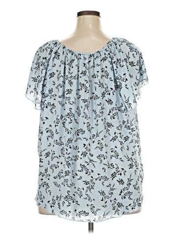 Philosophy Republic Clothing Short Sleeve Blouse (view 2)