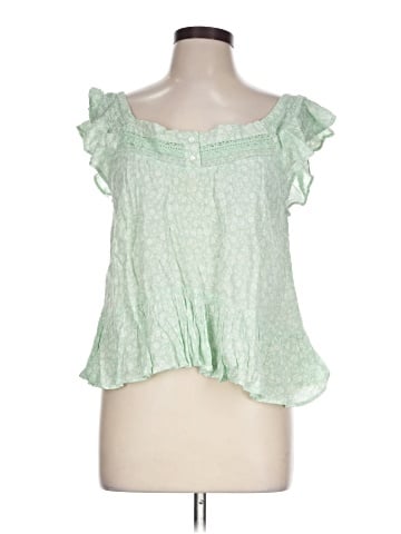 Planet Gold Sleeveless Blouse (view 1)