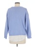 Brochu Walker Color Block Blue Pullover Sweater Size M - photo 2