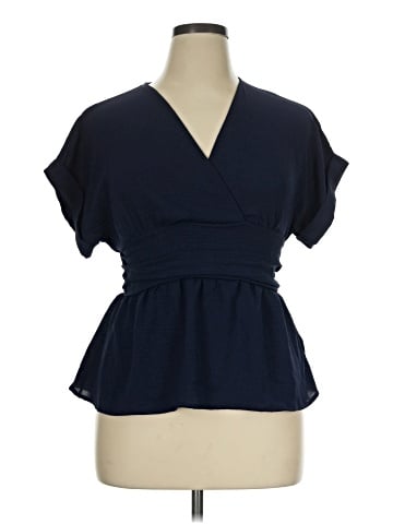 Commense Short Sleeve Blouse (view 1)