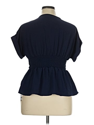 Commense Short Sleeve Blouse (view 2)