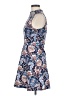 ASOS Paisley Floral White Blue Cocktail Dress Size 6 - photo 5