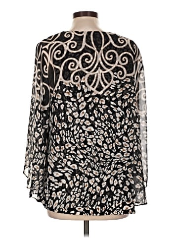 JM Collection 3/4 Sleeve Blouse (view 2)