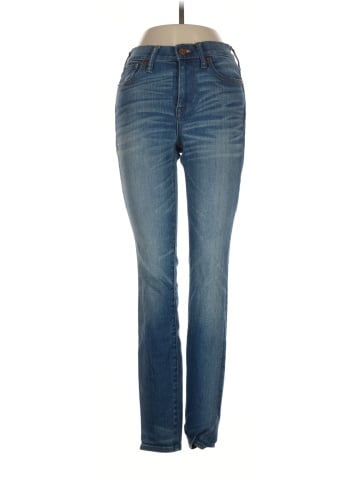 Madewell 9" High-Rise Skinny Jeans in Thom Wash (view 1)