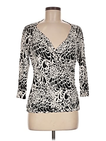 Lafayette 148 New York 3/4 Sleeve Top (view 1)