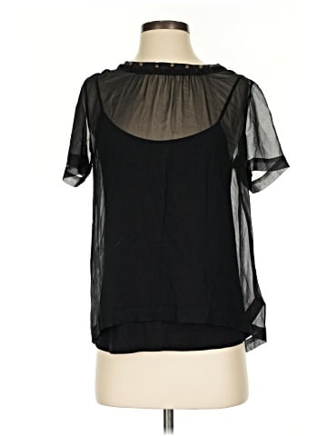 Ella Moss Short Sleeve Silk Top (view 1)
