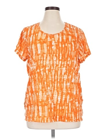 Zenergy by Chico's Short Sleeve Blouse (view 1)