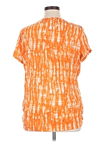 Zenergy by Chico's Short Sleeve Blouse (view 2)