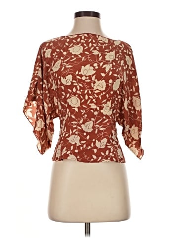 Anna Sui for Anthropologie 3/4 Sleeve Blouse (view 1)