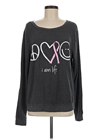 Peace Love World Long Sleeve T-Shirt (view 1)