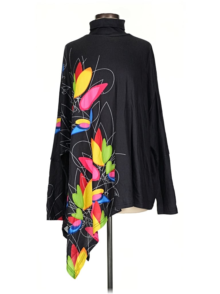 Pre-owned Stylewe Long Sleeve T-shirt In Black