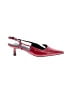 ASOS Color Block Red Heels Size 7 - photo 1