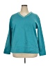 Bobbie Brooks Teal Pullover Sweater Size 2X - photo 1