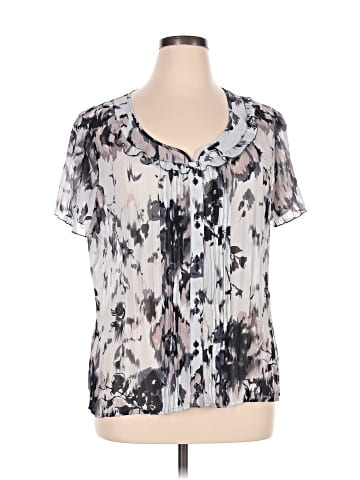 Notations Short Sleeve Blouse (view 1)