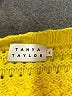 Tanya Taylor 100% Wool Yellow Wool Pullover Sweater Size M - photo 4