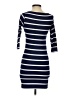 Soprano Stripes Blue Casual Dress Size XS - photo 2