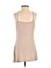 Soft Surroundings 100% Polyester Tan Tank Top Size S - photo 2