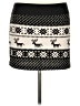 rue21 Graphic Black Casual Skirt Size XL - photo 1