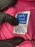 Lady Foot Locker 100% Polyester Pink Track Jacket Size M - photo 6