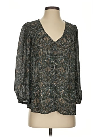 Joie 3/4 Sleeve Silk Top (view 1)