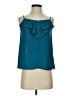 Lilly Pulitzer 100% Polyester Teal Sleeveless Blouse Size XS - photo 1