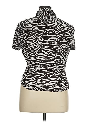 Jones New York Signature Short Sleeve Blouse (view 2)
