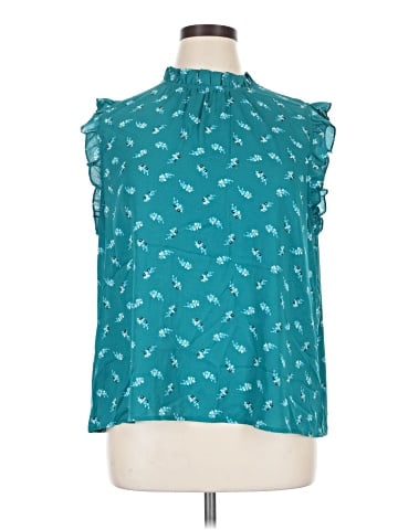 Ann Taylor Factory Sleeveless Blouse (view 1)