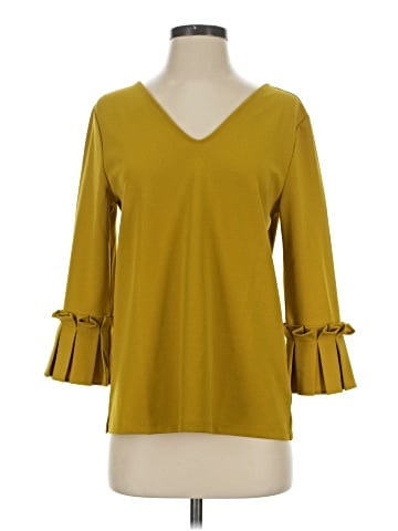 Ann Taylor Factory 3/4 Sleeve Top (view 1)