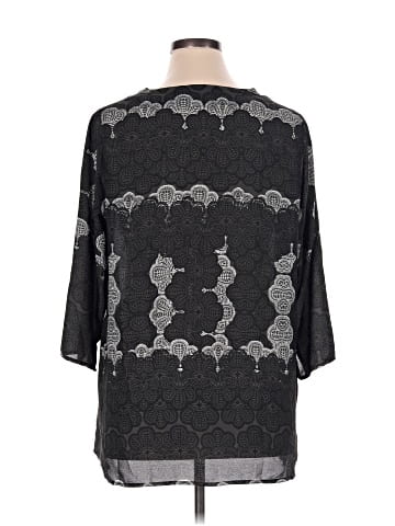 Violet & Claire 3/4 Sleeve Blouse (view 2)