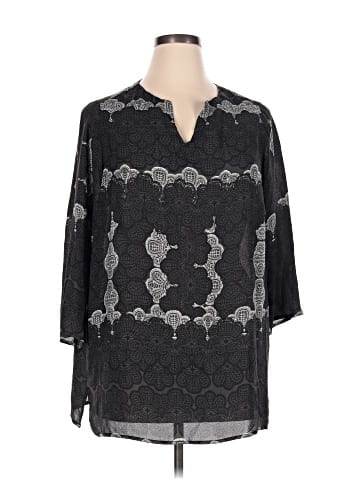 Violet & Claire 3/4 Sleeve Blouse (view 1)
