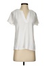 Olive and Oak 100% Polyester Ivory Short Sleeve Blouse Size S - photo 1
