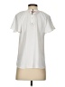 Olive and Oak 100% Polyester Ivory Short Sleeve Blouse Size S - photo 2