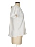 Olive and Oak 100% Polyester Ivory Short Sleeve Blouse Size S - photo 4