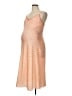 Hatch Polka Dots Orange Casual Dress Size Lg Maternity (3) - photo 1