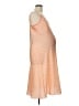 Hatch Polka Dots Orange Casual Dress Size Lg Maternity (3) - photo 4