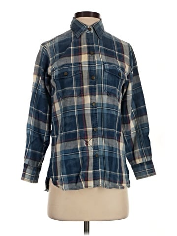 Current/Elliott 3/4 Sleeve Button-Down Shirt (view 1)