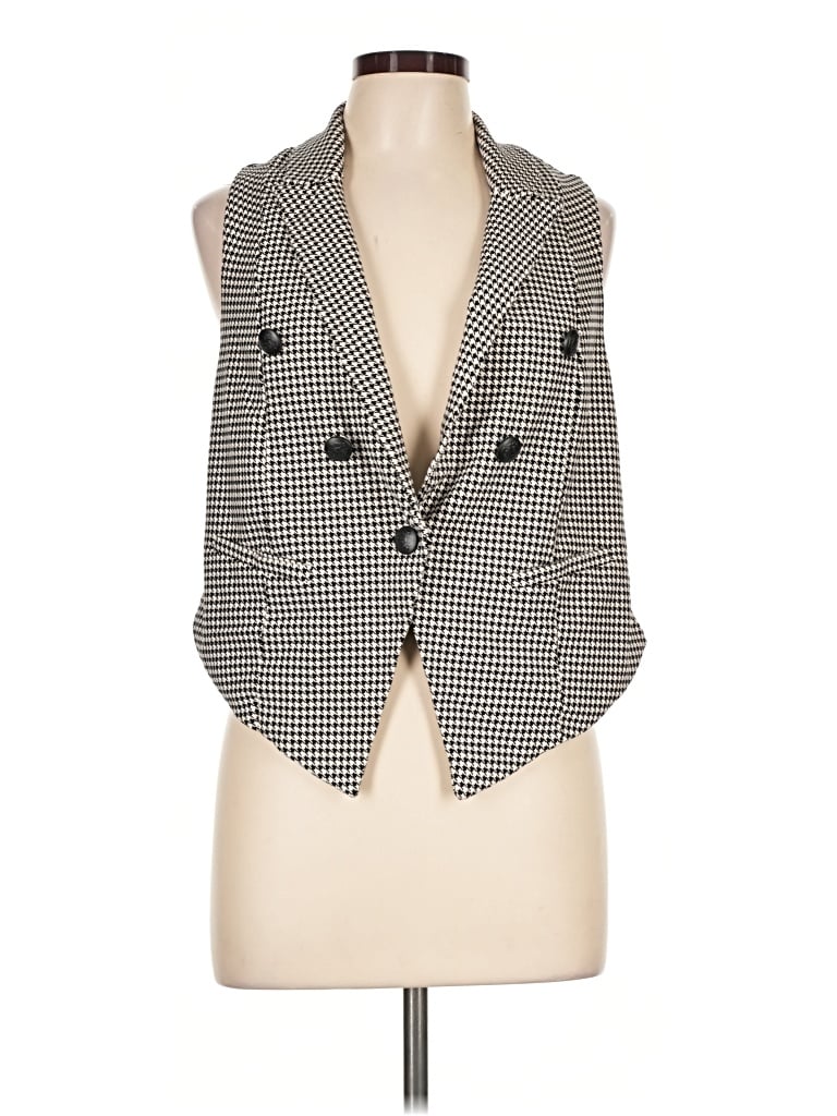 Pre-owned Studio By Torrid Tuxedo Vest In Black