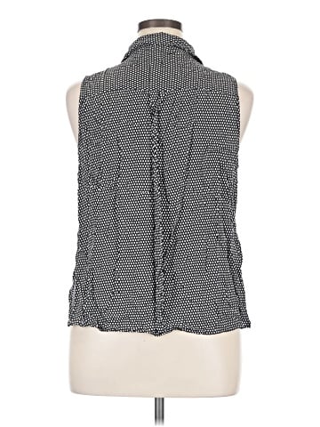 Anne Carson Sleeveless Button-Down Shirt (view 2)